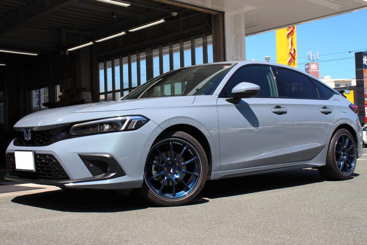 FL4 シビックe:HEV】エスペリア スーパーダウンサスでローダウン