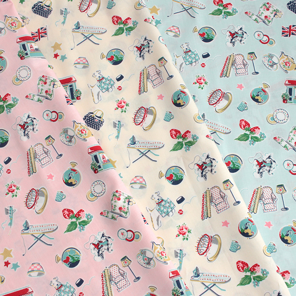 CathKidston（キャスキッドソン） シーチング生地／キャンバス生地 1m