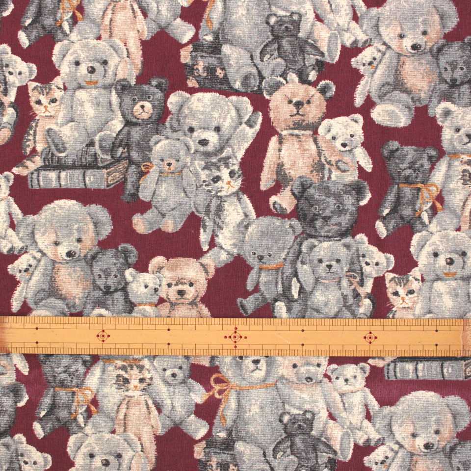 ゴブラン調テディベア生地 50cmカット｜手芸専門店クラフトハート