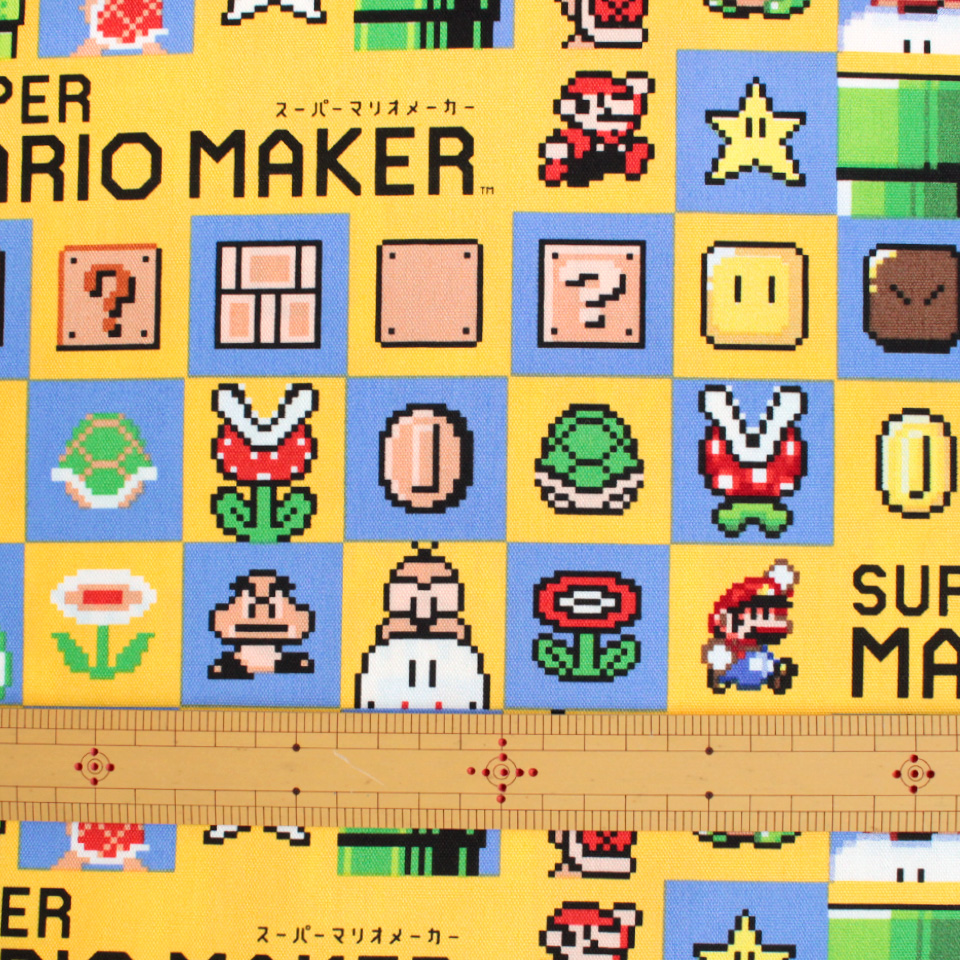 スーパーマリオメーカー オックス生地｜手芸専門店クラフトハート