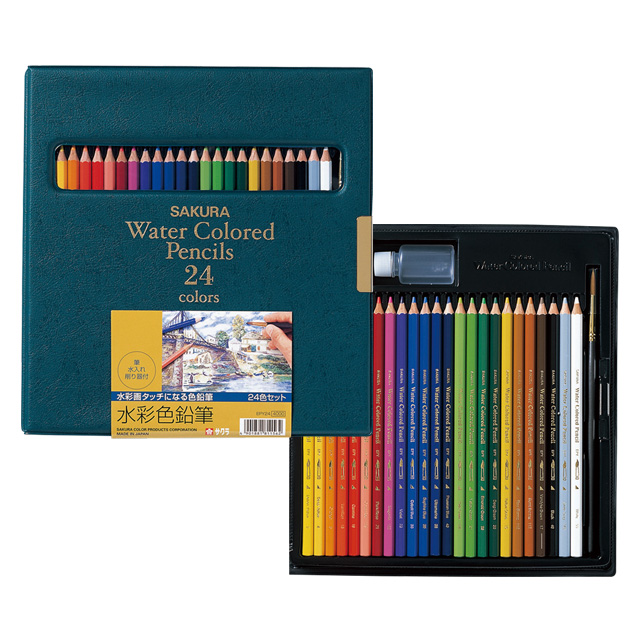 水彩色鉛筆24色（工作画材・工作用具） | イベント工作キットの「た
