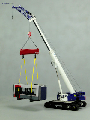 TADANO GTC-2000 テレスコピックブームクローラークレーン 1/50 タダノ