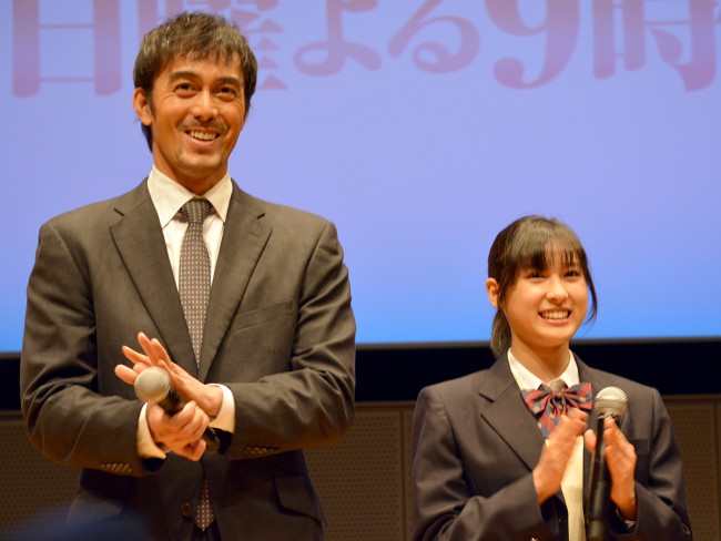 下町ロケット』阿部寛＆土屋太鳳、試写で感極まる「本当に泣きました