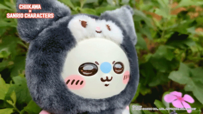 写真）『ちいかわ』×「サンリオ」コラボ再び！ キラキラおめめの