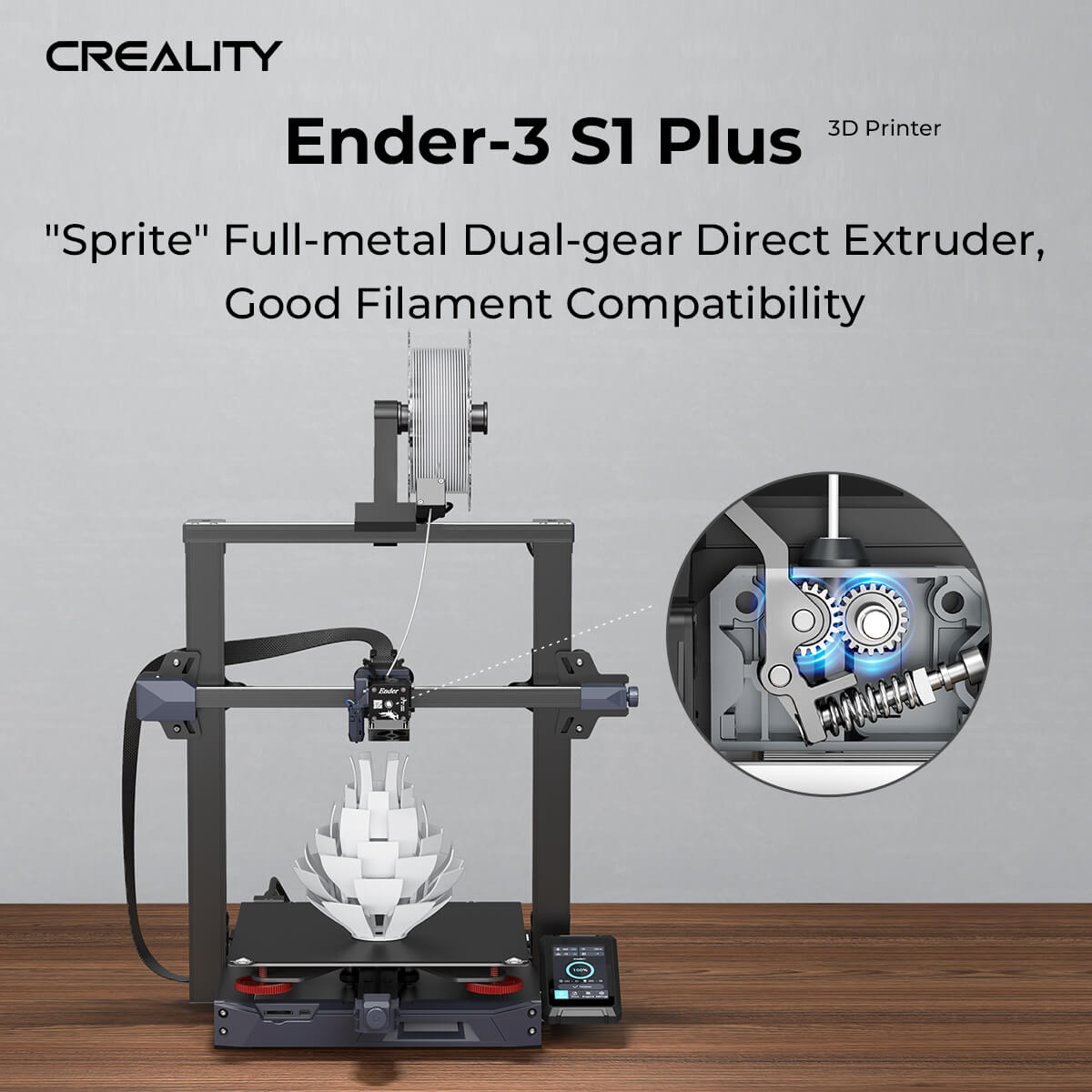 Creality Ender 3 S1 Plus | Ender-3 S1 | Large Printing Size 3D Printer