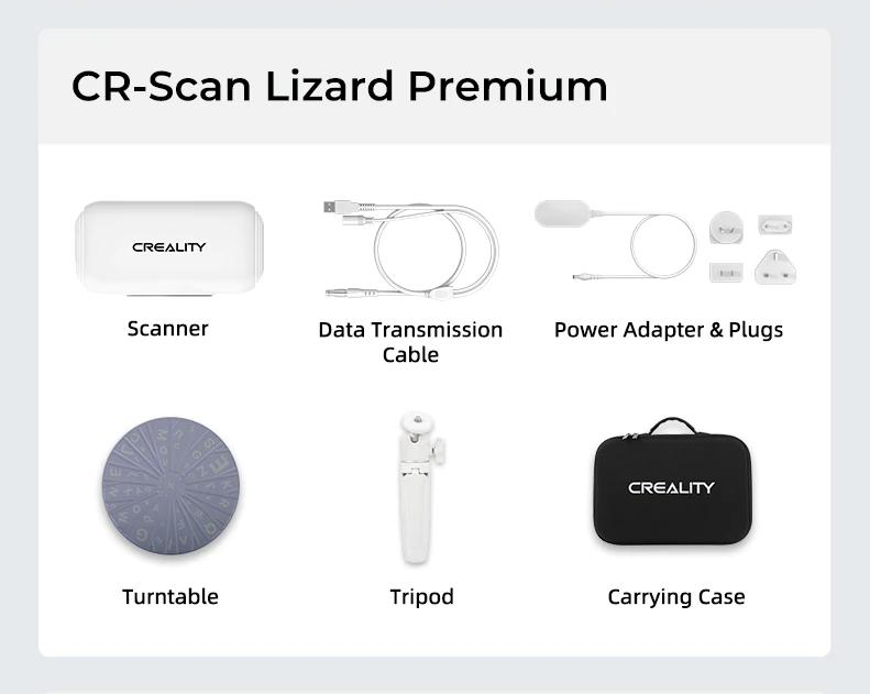 Creality CR-Scan Lizard 0.05mm Accuracy | Creality3D Scanner