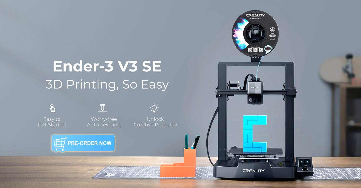 Ender-3V3 SE with Sprite Direct | Ender 3D Printer | 3D Printer