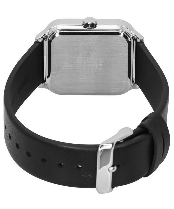 カシオ スタンダード アナログ ムーンフェイズ レザーストラップ