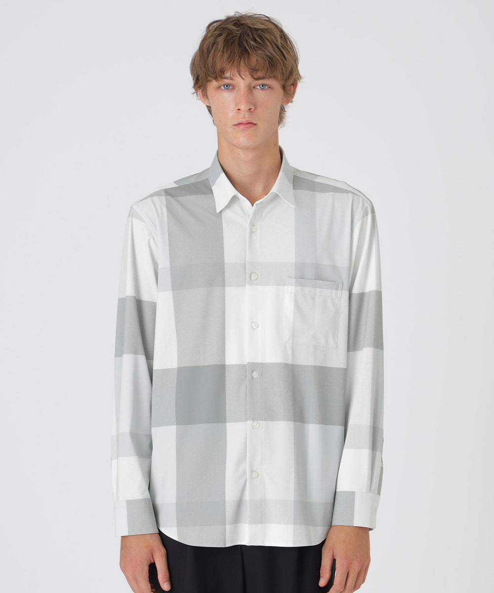 トリコットクレストブリッジチェックシャツ（カジュアルシャツ