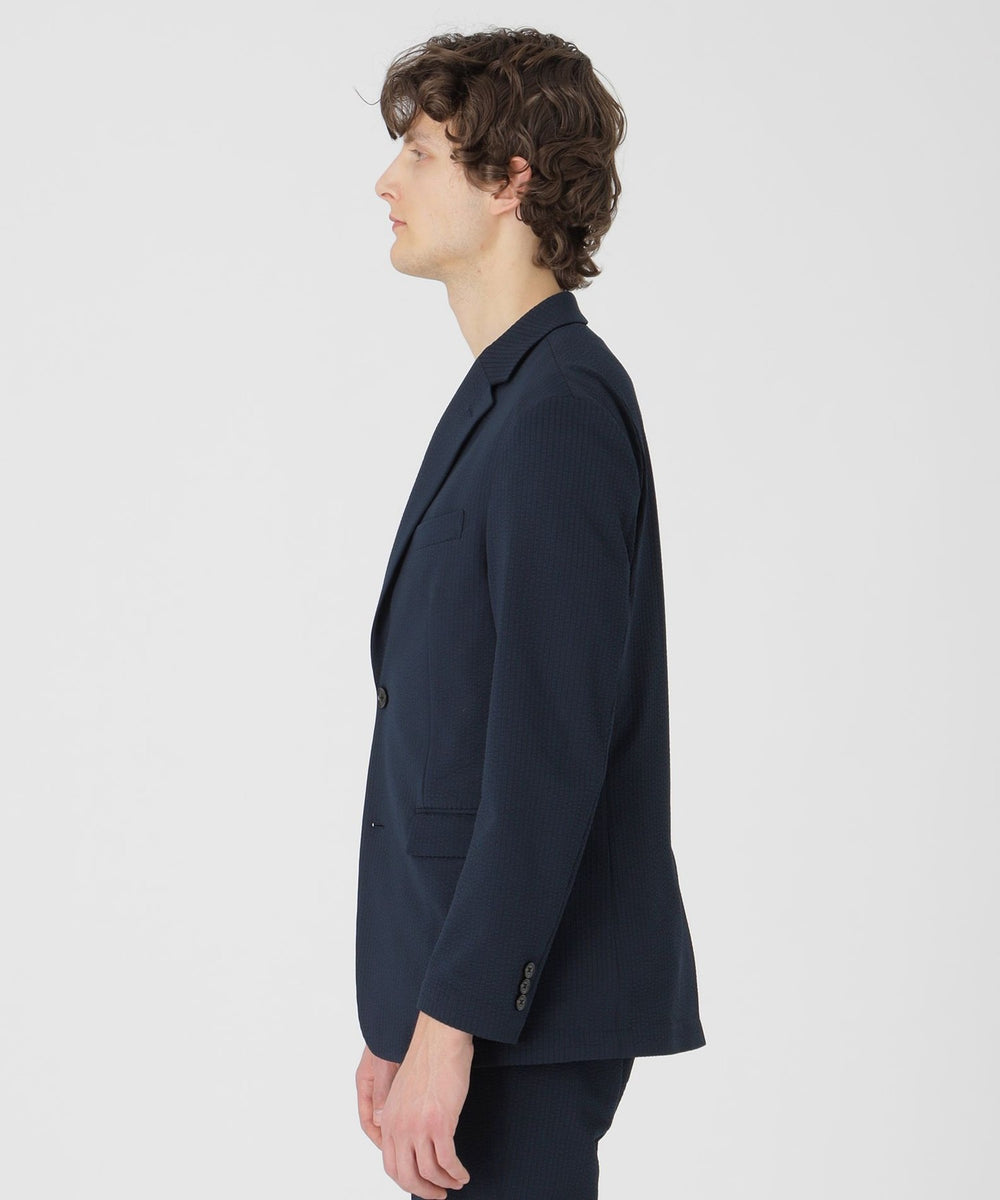 シアサッカージャージージャケット（ジャケット）｜BLACK LABEL