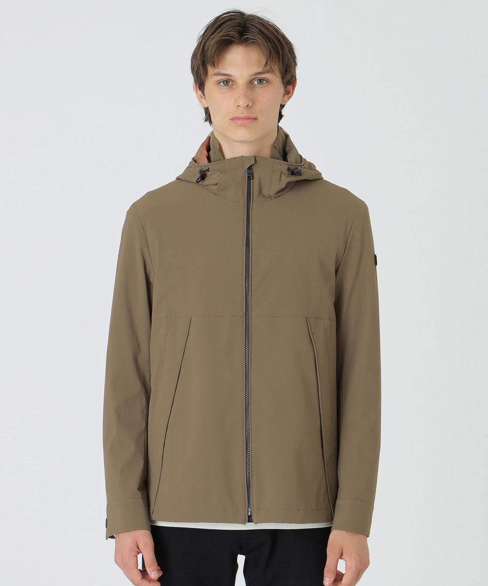 一部店舗限定】2WAYストレッチマウンテンパーカー（ブルゾン）｜BLACK