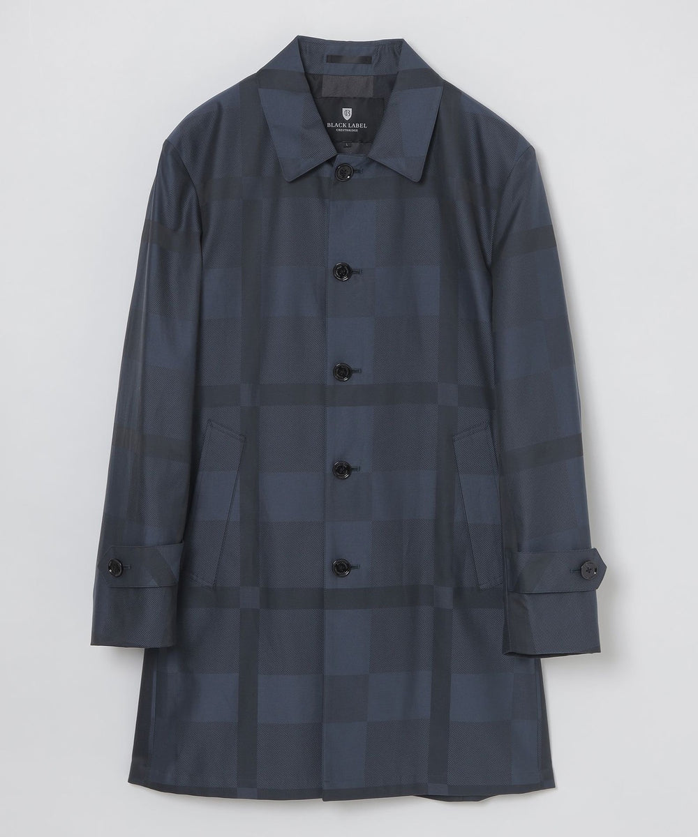 シャドーチェック✨希少モデル バーバリーロンドン フーデッドコート