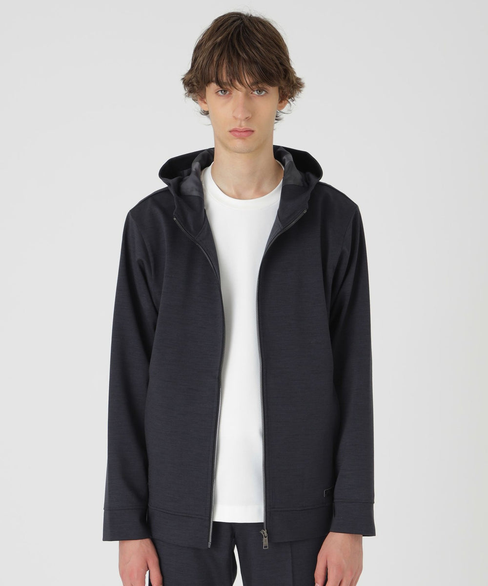 ボンディングウールジャージーパーカー（カットソー）｜BLACK LABEL