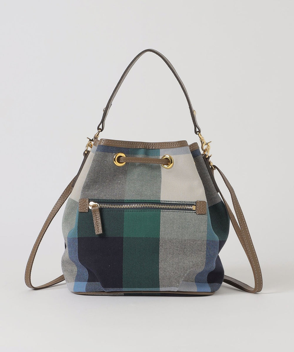 クレストブリッジチェックキャンバスコロン（バッグ）｜BLUE LABEL