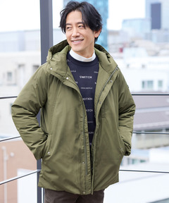 メンズ メモリー素材 ダウン ジャケット通販 [1504-57473