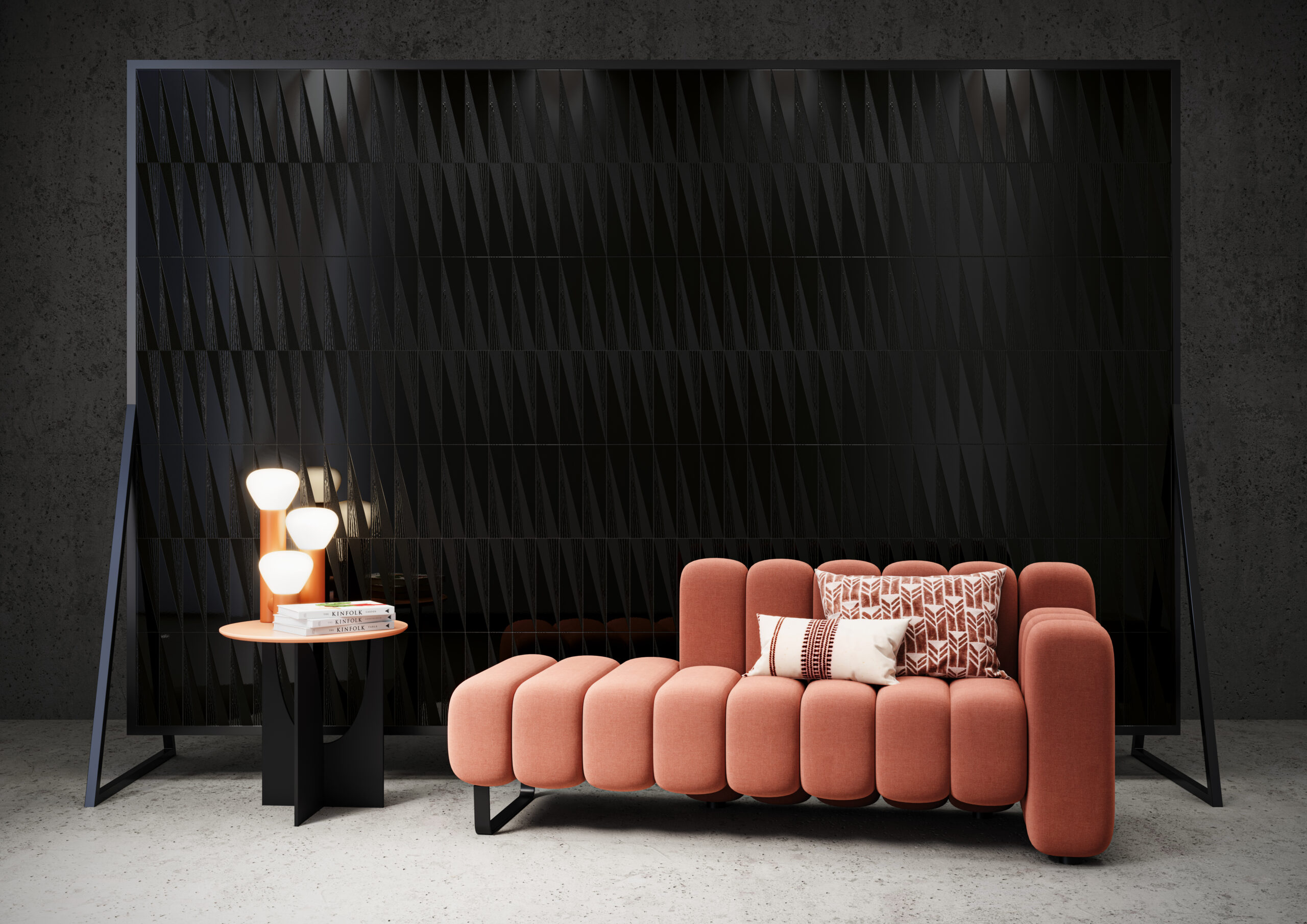 SNIPPET COAL 3X12 LH MIX - Crossville® Tile