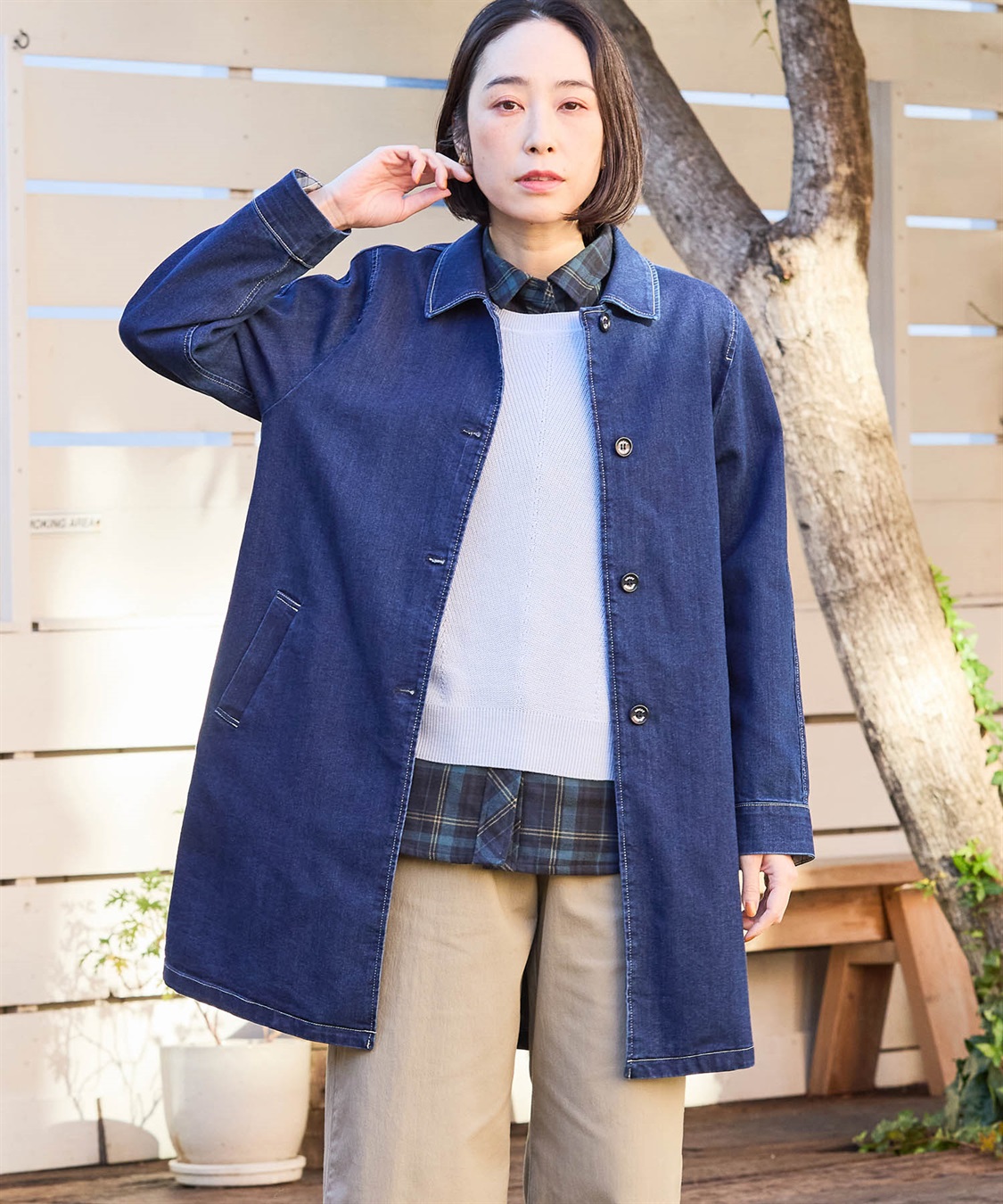 デニムコート DECOY｜クロスプラス公式通販サイト