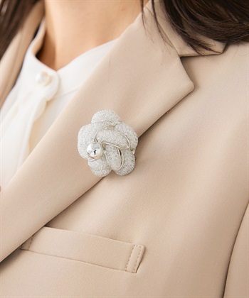 正解 メッシュクリスタルブローチ【CF/クロスファンクション】 CROSS