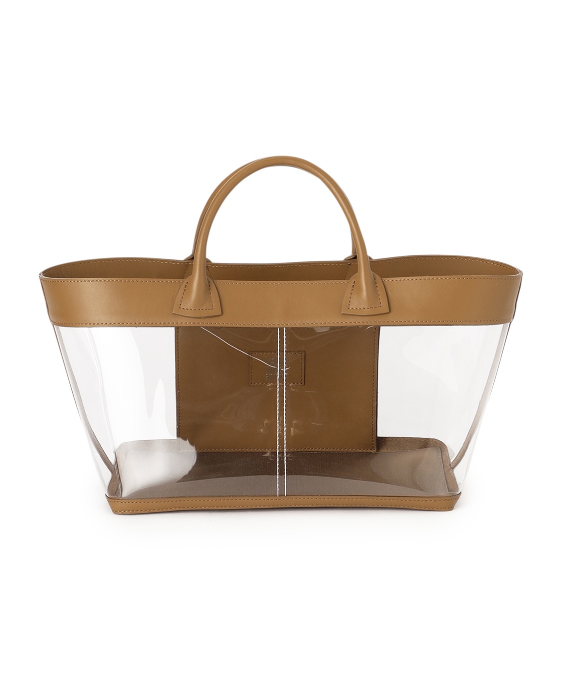 レザードッキングクリアトートバッグ 49AV JUNKO SHIMADA｜クロス