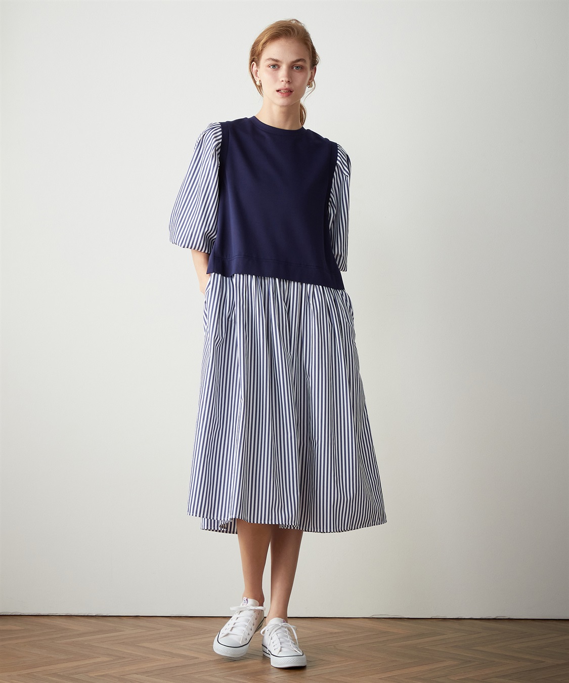 ポンチドッキングワンピース LE SOUK HOLIDAY｜クロスプラス公式通販サイト