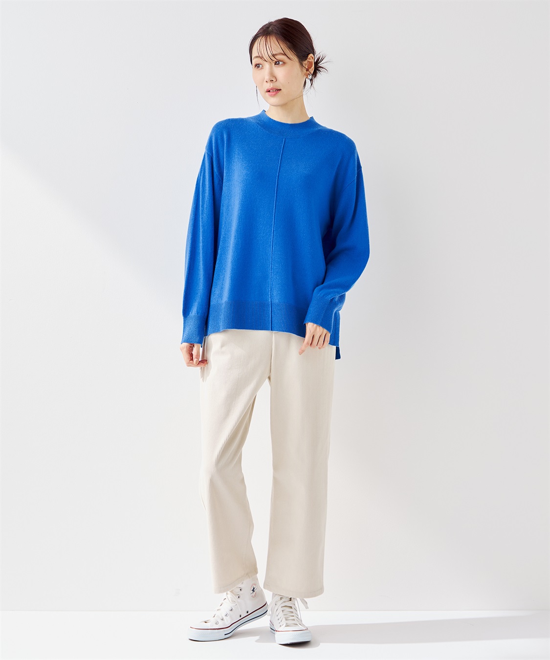 ウールカシミヤニットプルオーバー Petit Honfleur｜クロスプラス公式