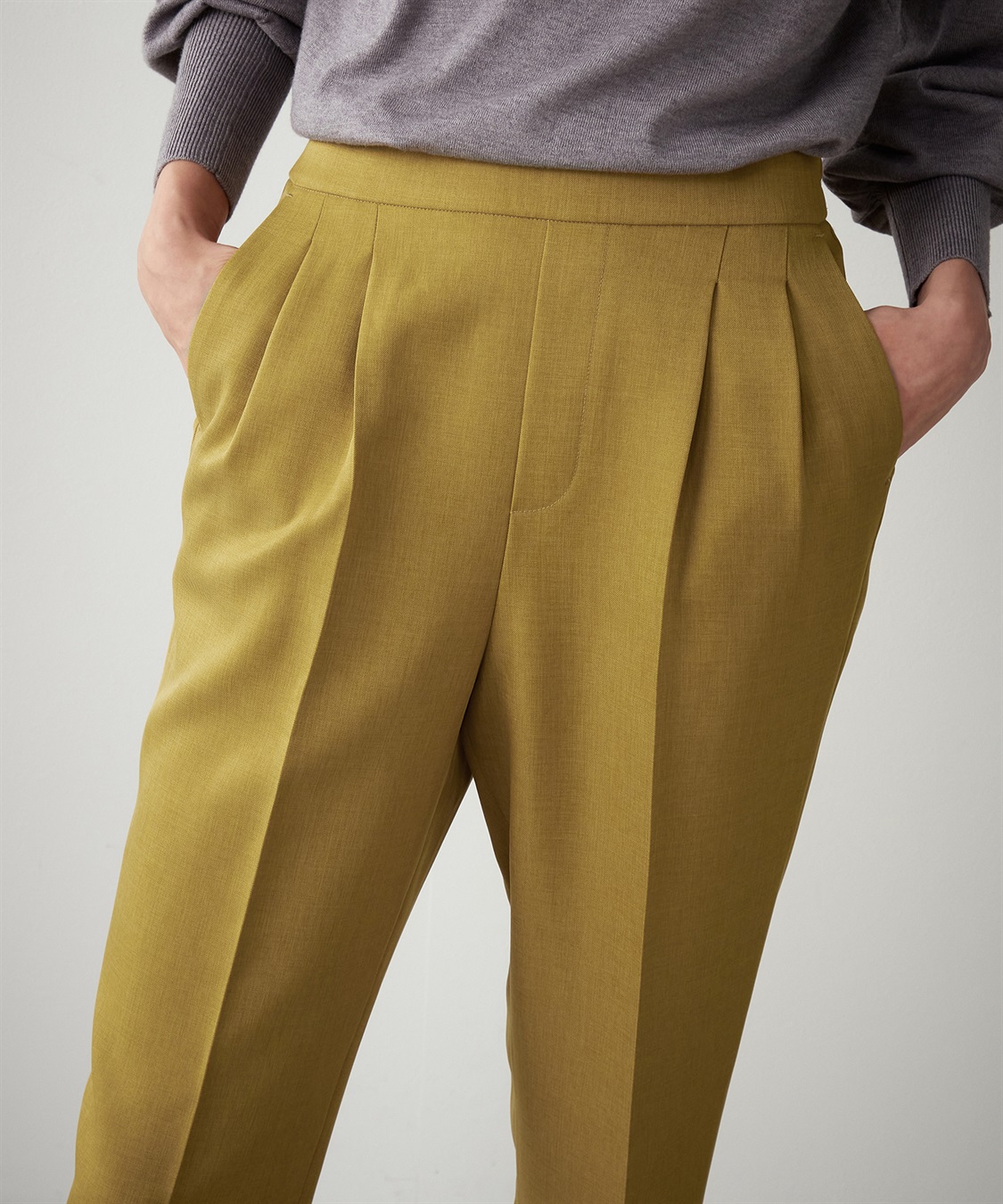 スマートテーパードパンツ LE SOUK HOLIDAY｜クロスプラス公式通販サイト