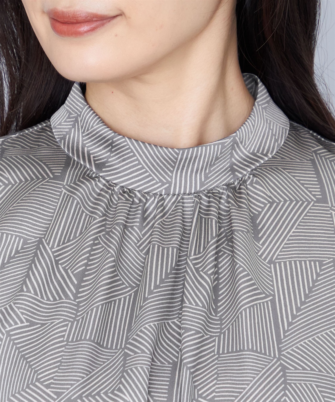 プリントワンピース A/C DESIGN BY ALPHA CUBIC｜クロスプラス公式通販