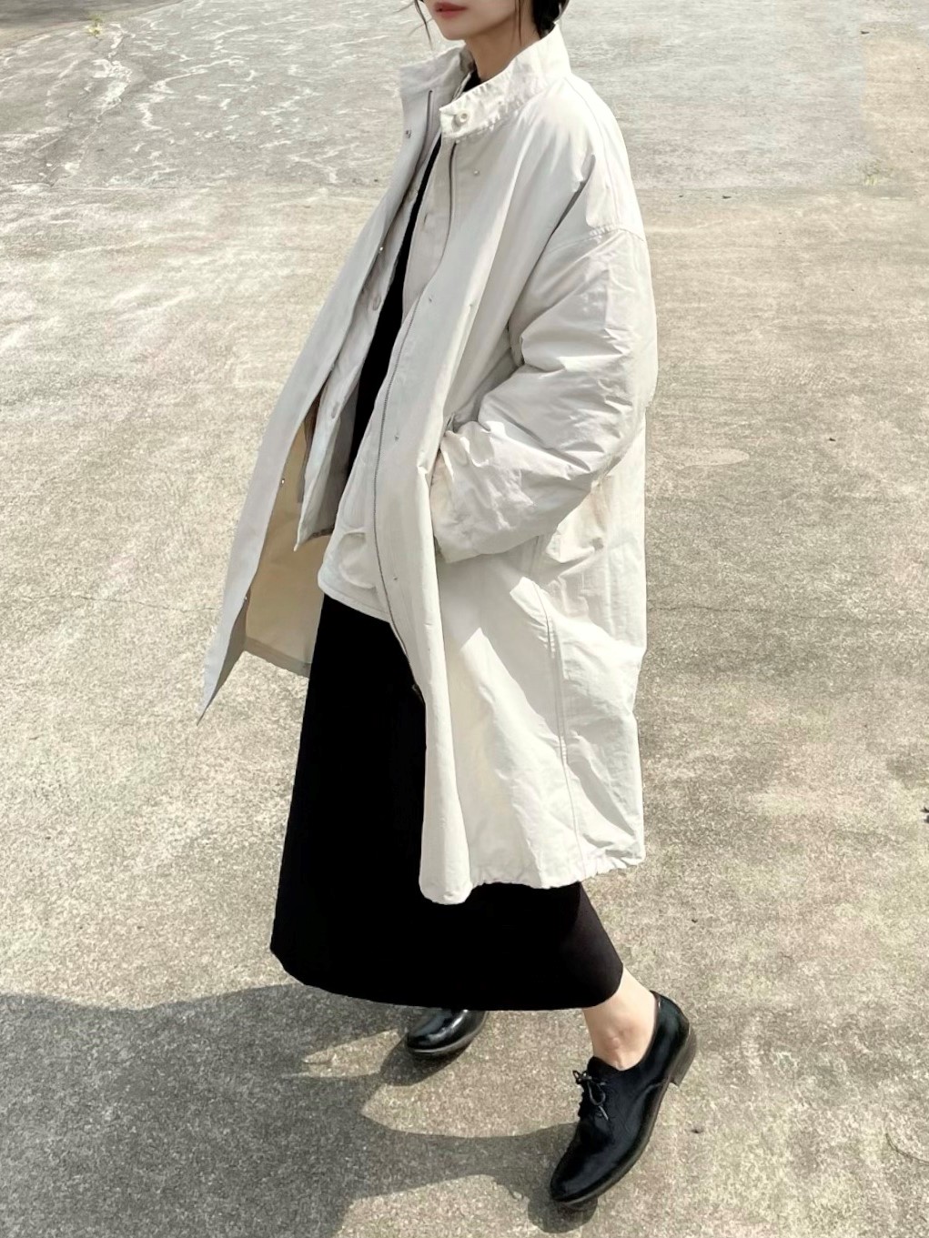 ReNorm 大人気！YUKIさんコラボ《M65コート×中綿ブルゾンセット》の着