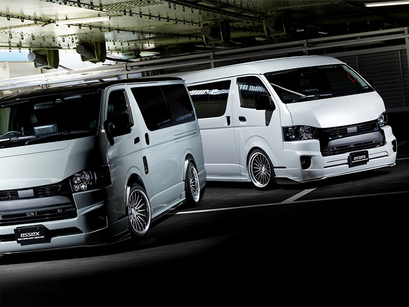 2PC》EF-19インチ【8.0J〜12.5J】2ピースホイール | 200系ハイエース