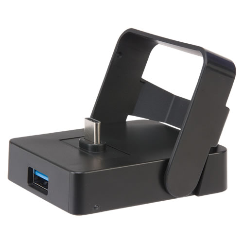 CYBER・USBポート付きミニ充電スタンド（SWITCH用）｜サイバーガジェット