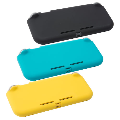 CYBER・シリコンコート背面カバー（SWITCH Lite用）｜サイバーガジェット