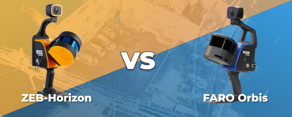 ZEB-HorizonとOrbisのスラムレーザースキャナ比較 | 株式会社