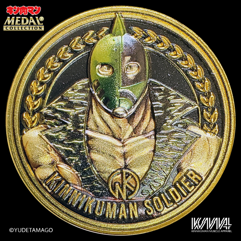 キン肉マンメダルコレクション アクリルディスプレイ ソルジャーチーム