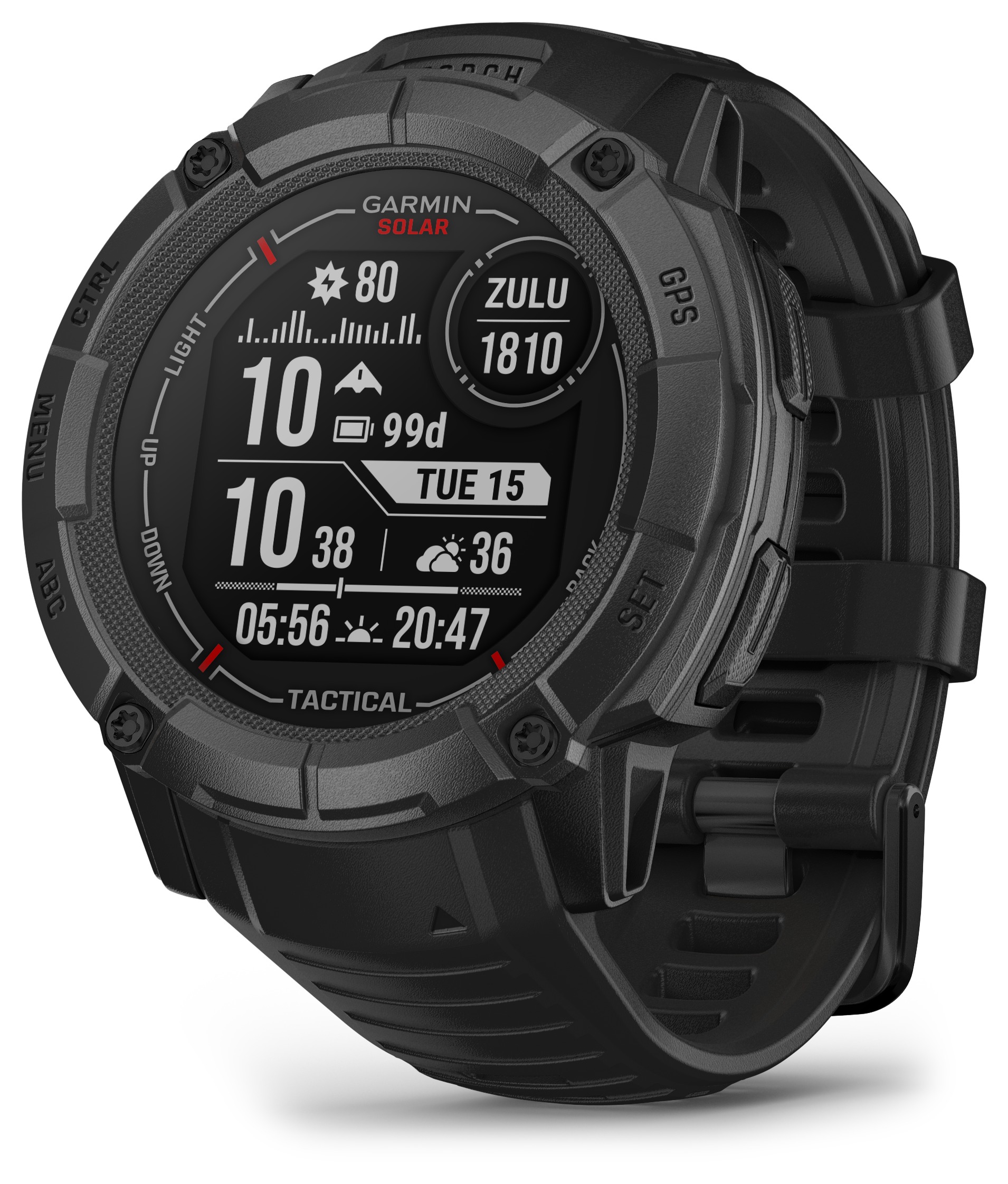 Garmin Instinct 2X Solar Tactical Edition GPS Smart Watch - Cycle Gear