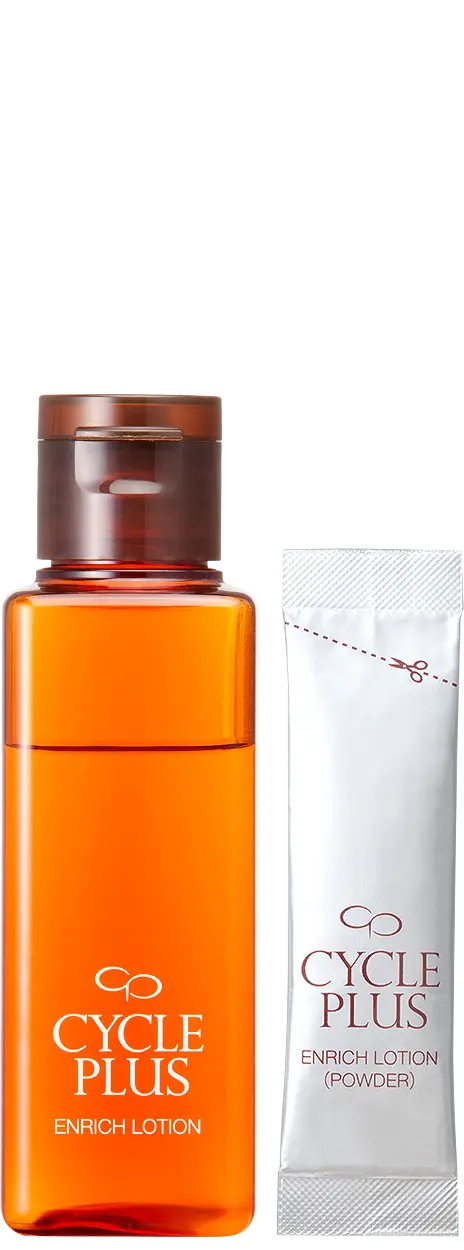 エンリッチ ローション 〈化粧水〉 | 混ぜて新鮮。まるで美容液のよう