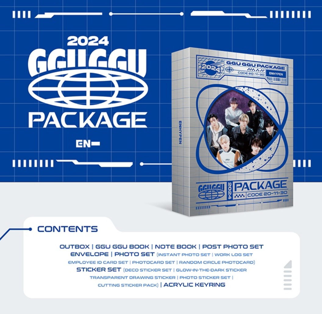 Enhypen 2024 GGU GGU PACKAGE – Amuse Ground