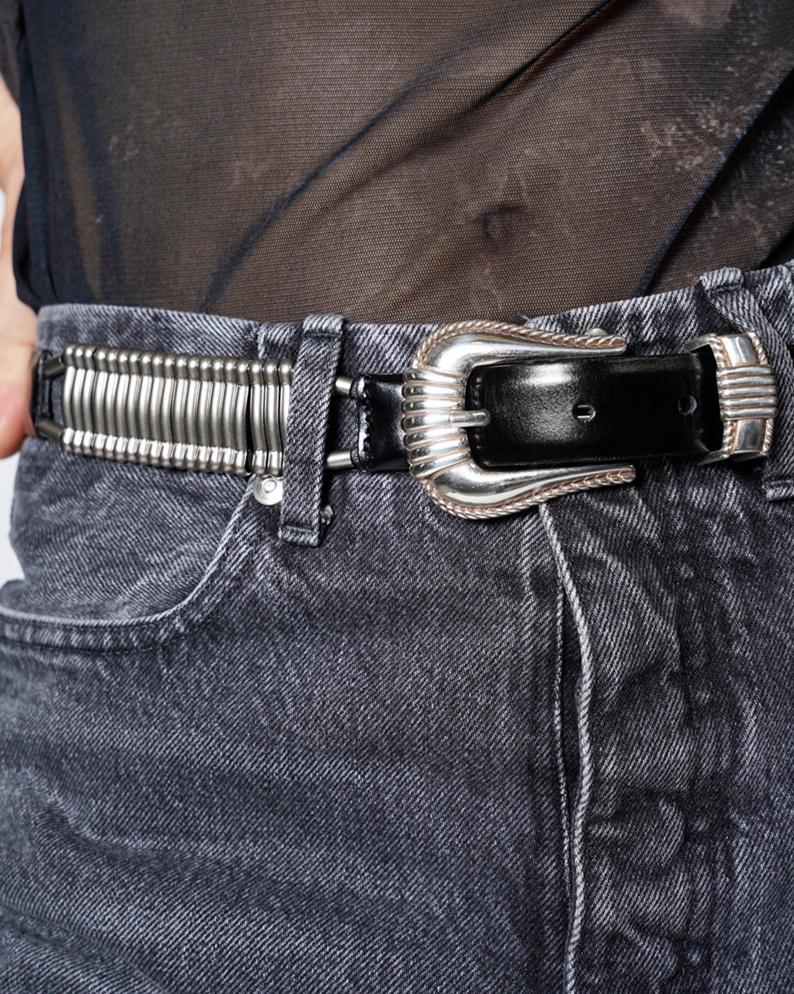 TOGA ARCHIVES】Western metal belt (UNISEX) - Amanojak.