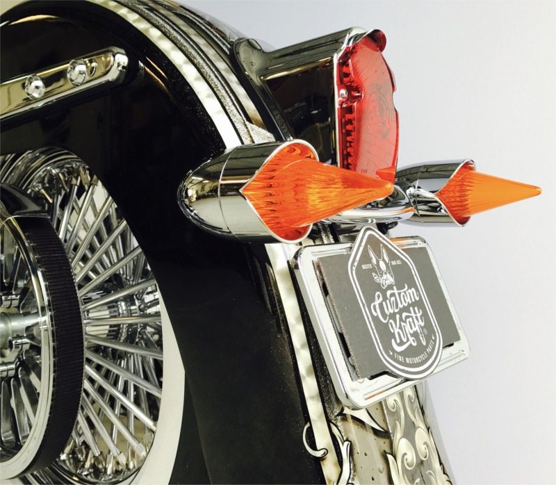 AFTERBURNER ウィンカーベゼル＆レンズ - CUZTOM KRAFT | アンバーピース