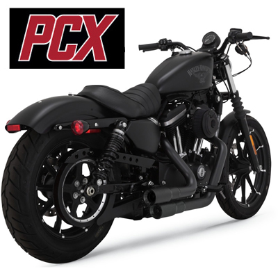 VANCE＆HINES MINI グレネード2in2 エキゾースト ブラック