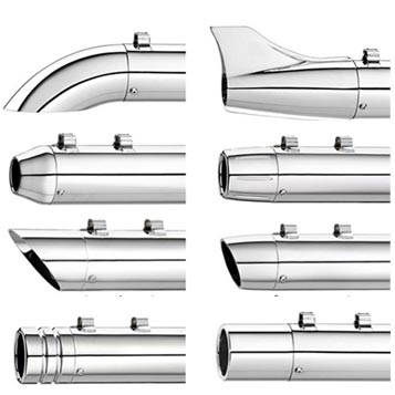 KERKER スリップオンマフラー ツーリングモデル用 - KERKER | アンバー