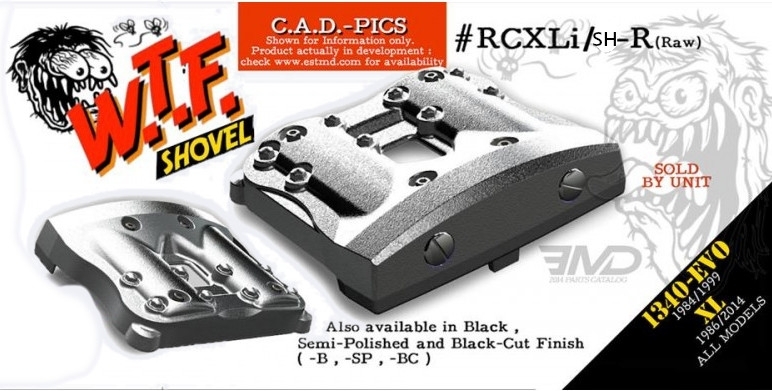 W.T.F Series SHOVEL ロッカーカバー - EMD | アンバーピース