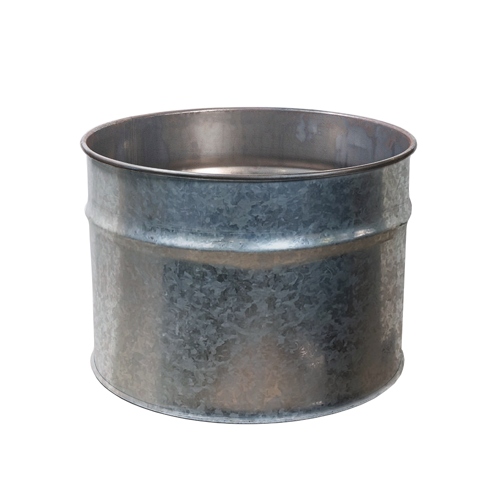 AMHA | 再生ドラム缶（亜鉛・ハーフカット）