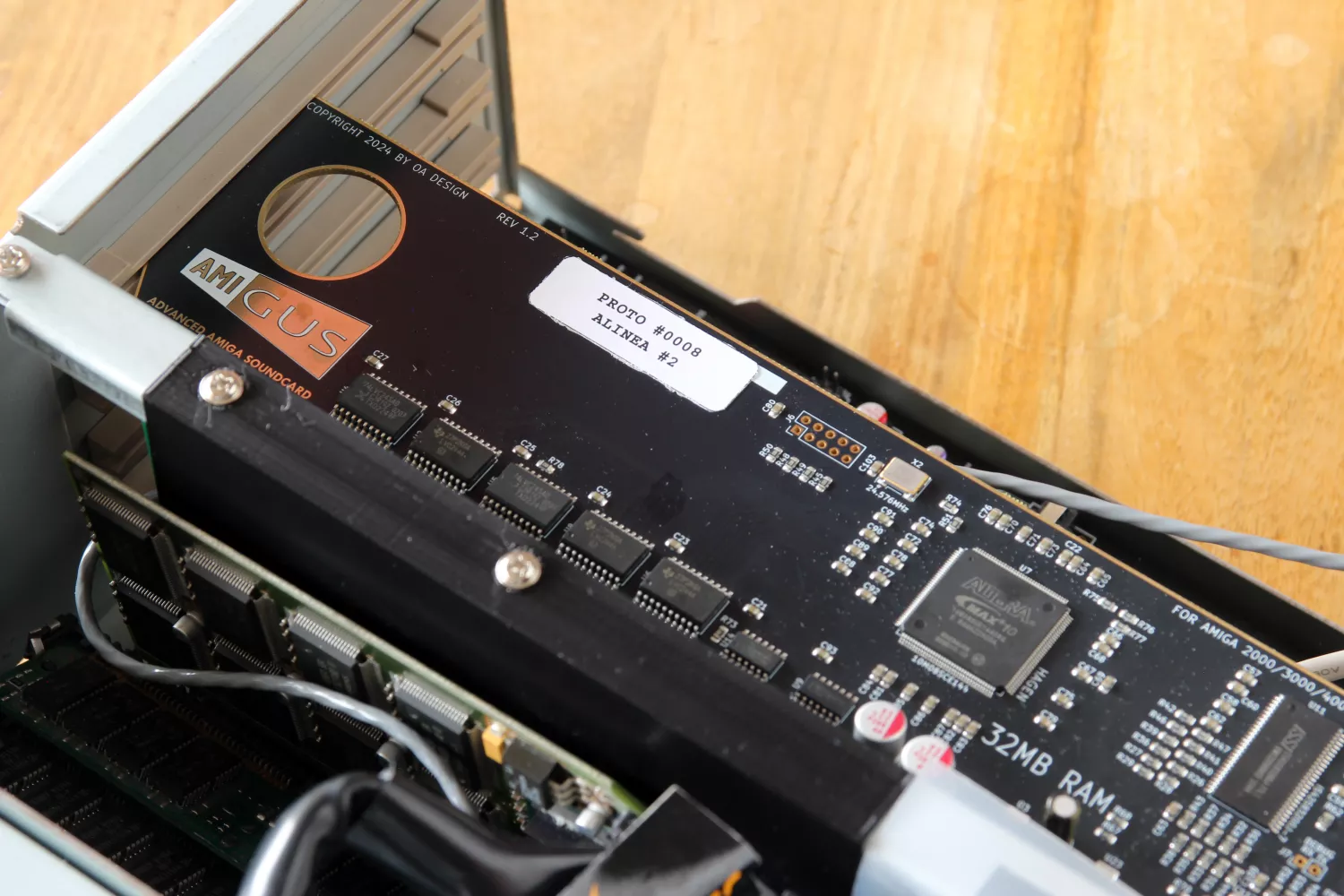 AmiGUS sound card for Zorro Amigas - Alinea Computer - Amiga Shop