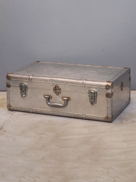 60's KOWA アルミトランクケース　ビンテージ　アンティーク KOWA INDUSTRY インテリア小物 アルミトランクケース ビンテージ品