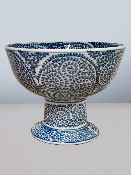 盃洗 染付 手鞠 インテリア 戦前 アンティーク 陶器 公式】アンティーク家具ラフジュ工房商品詳細ページ古民具・骨董 江戸