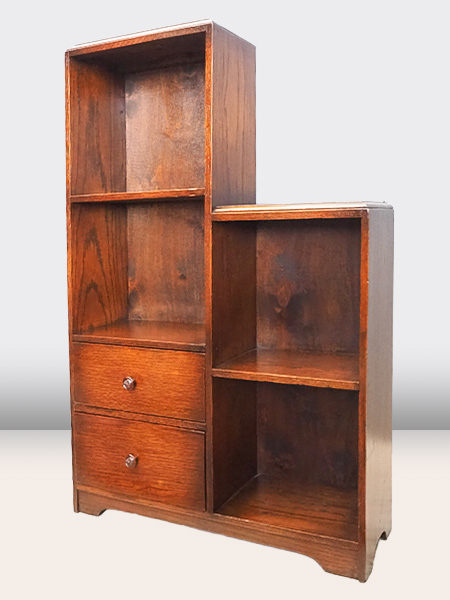 BーCOMPANY アンティーク調 本棚 チーク ブックシェルフ｜B-COMPANY公式オンラインショップ