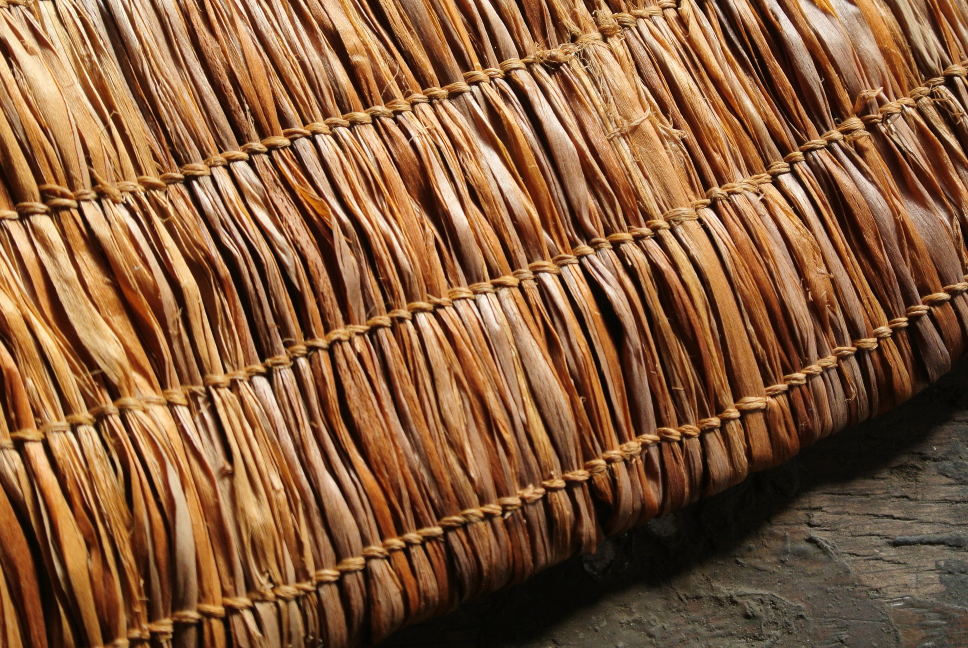 アイヌ民具 編み袋 サラニプ - アンティーク雑貨・古道具の札幌