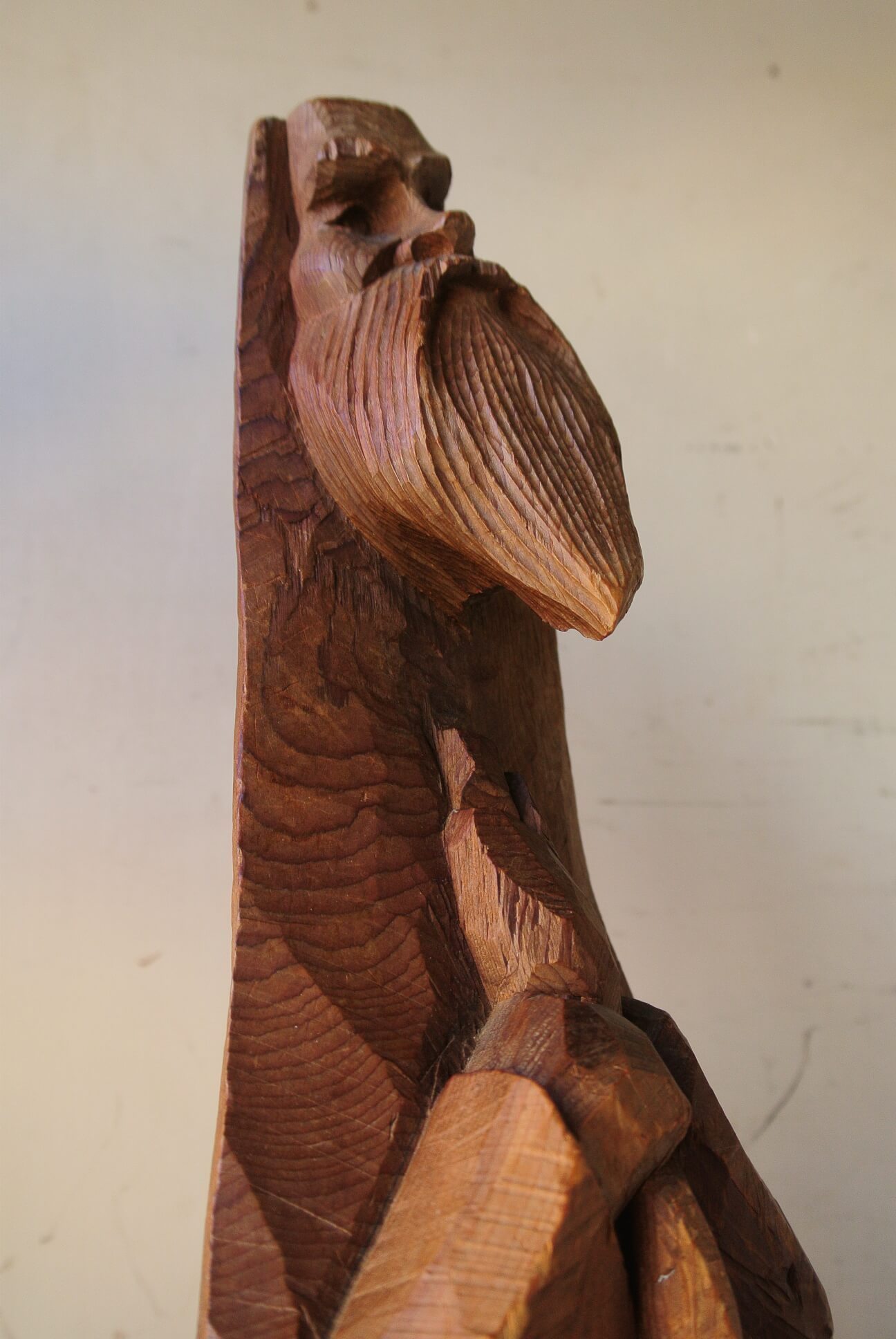 瀧口政満 無題 木彫 - アンティーク雑貨・古道具の札幌 アンティーク