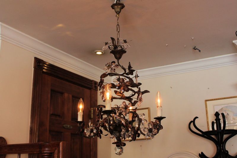 4灯シャンデリア - Antiques Violetta