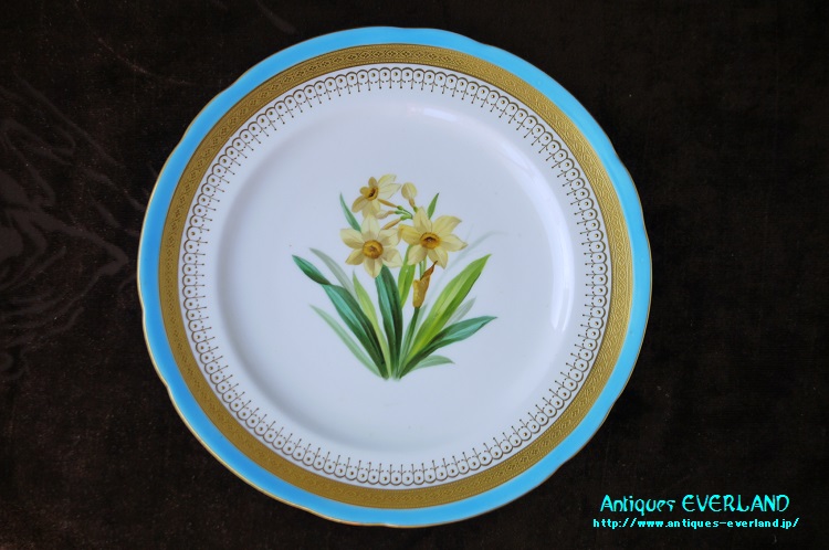 ミントン 飾皿 絵皿 プレート 水仙